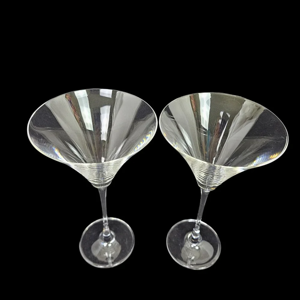 Set of 2 LENOX  Tuscany Classics Martini Glass 10 Oz‎ 8 3/4